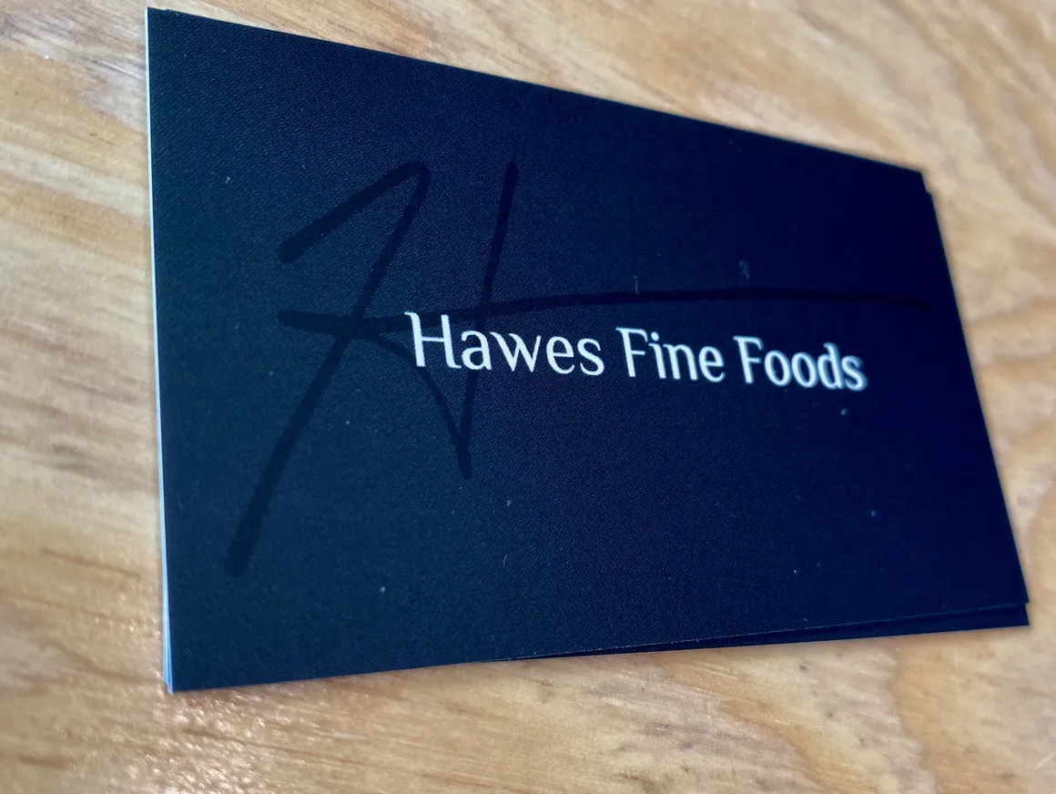 Image of a Hawes Fine Foods gift card